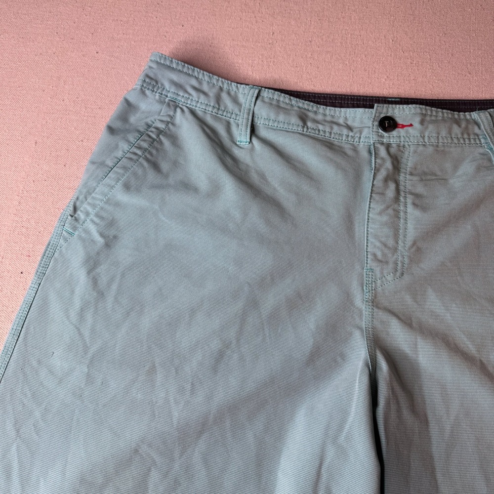 ONeill Men's Hybrid Size 40 Blue Green Quick Dry‎ Board Shorts